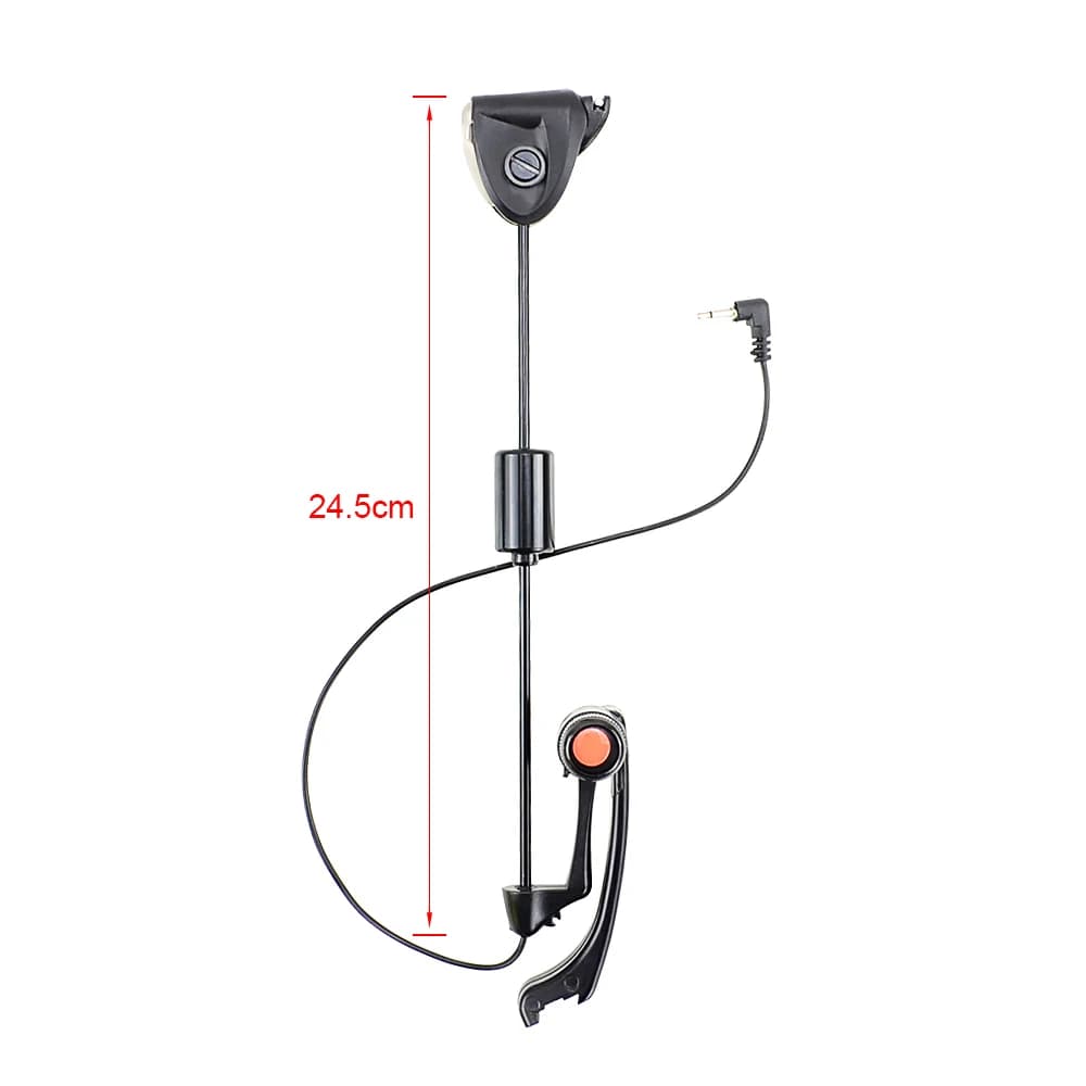 Set de swingers B2005 pour pêche à la carpe avec boîtier, alarme et indicateurs LED lumineux