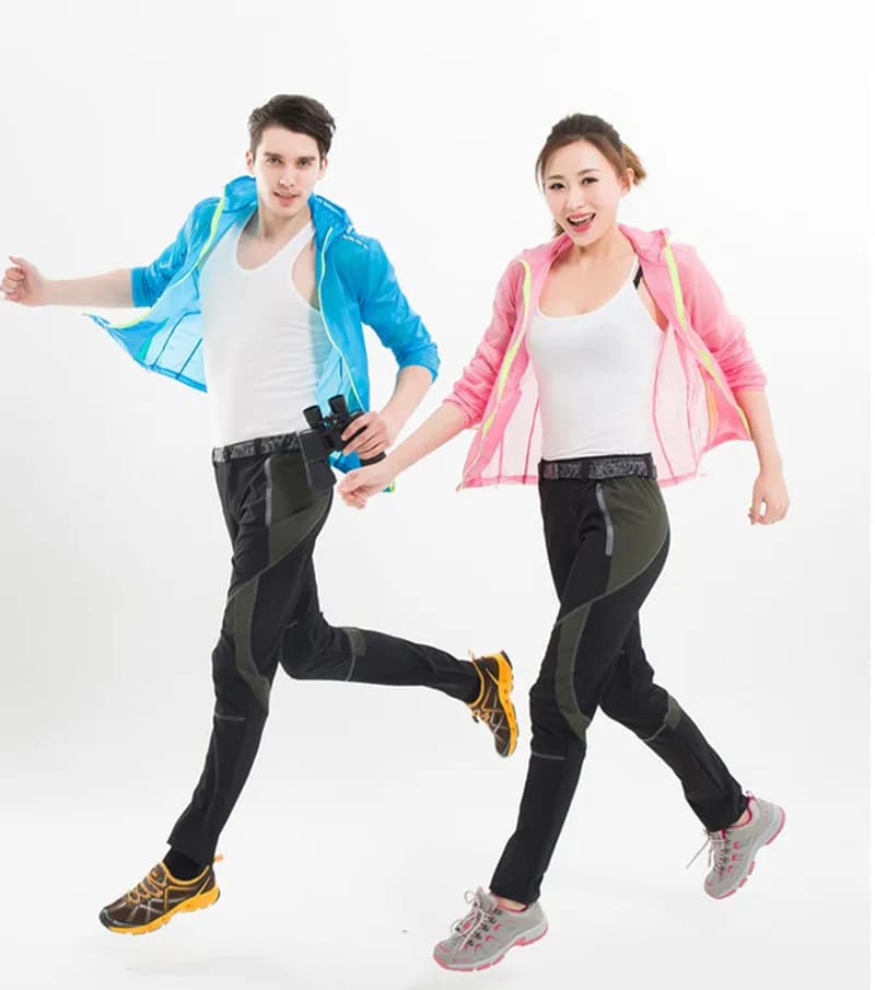 Pantalon ultra-fin séchage rapide imperméable unisexe - Vêtements pêche été léger