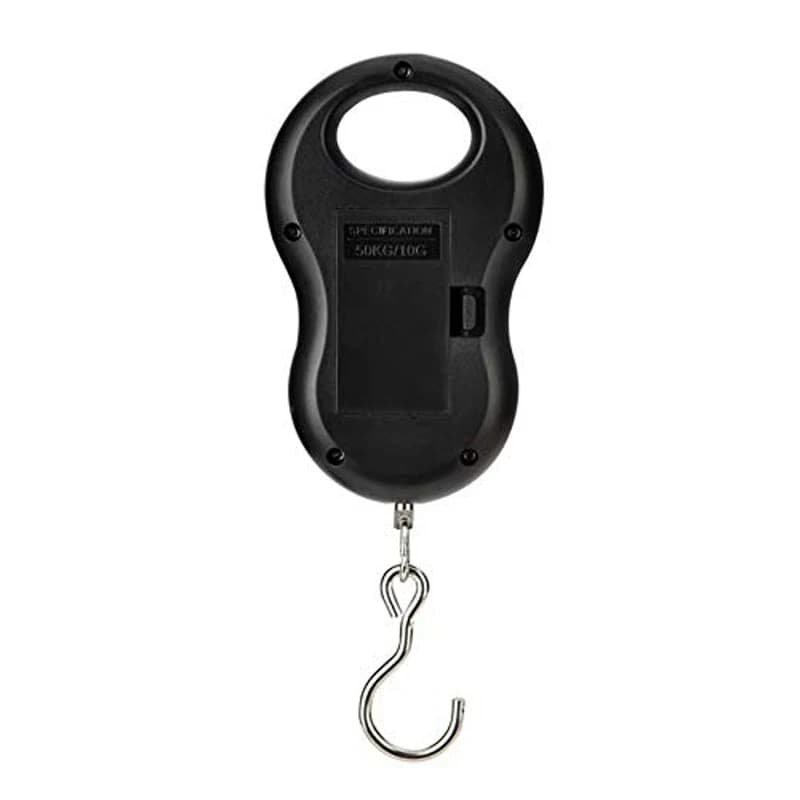 Balance numérique polyvalente 50kg 10g avec rétroéclairage - Pèse-bagages et balance pêche portable multifonction