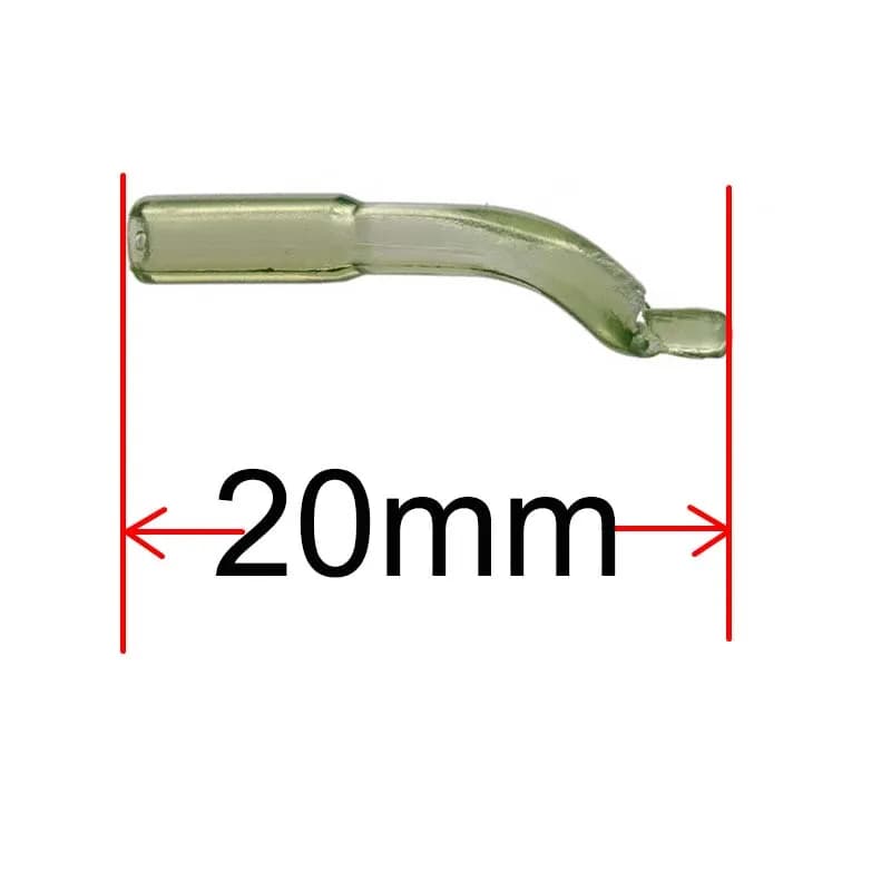 Accessoires montage D Rig pour pêche carpe - Aligneurs, manchons anti-emmêlement 25/100 pièces