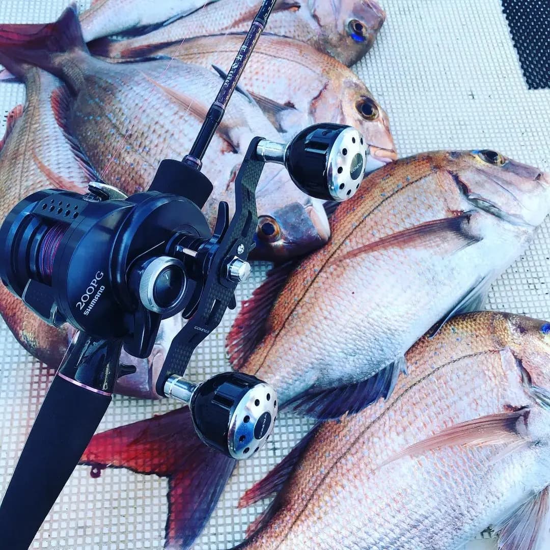 Poignée aluminium Gomexus 30mm pour moulinet Shimano Stradic Daiwa Stella réglage personnalisé