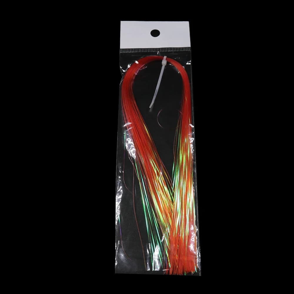 Matériaux montage mouches flashabou perle UV 0.5mm pour pike saumon truite pêche streamer