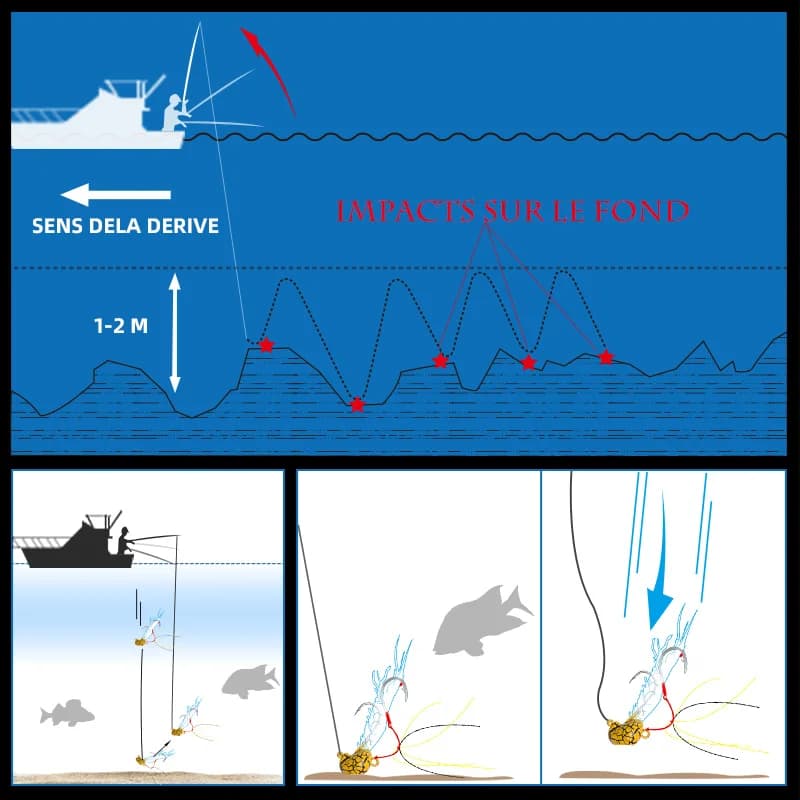 Leurre de pêche en mer BLUX 20g 30g 40g DEEP CONTROL UP Tenya Madai Jig Kabura appât crevette