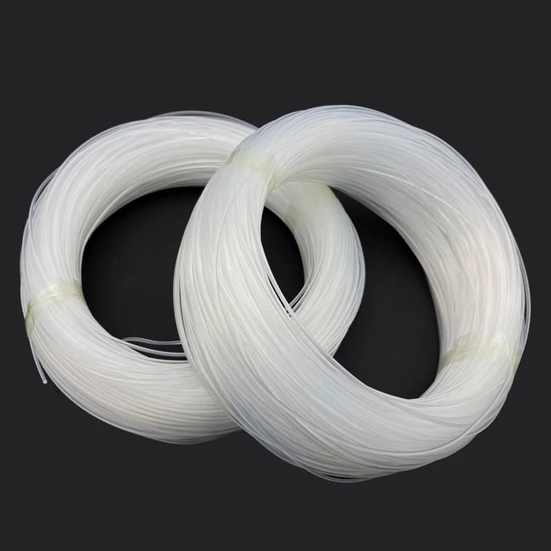 Gros diamètre nylon pêche mer 1.0-2.5mm transparent ligne bulk résistante pour pêche gros poissons mer