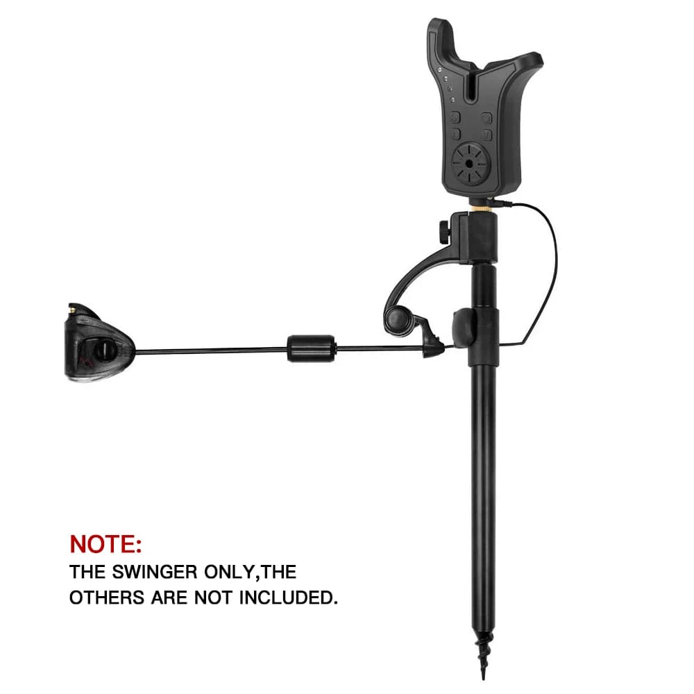 Indicateur de touche lumineux Fishing Swinger - Alarme LED pour pêche durable avec swinger et accessoires