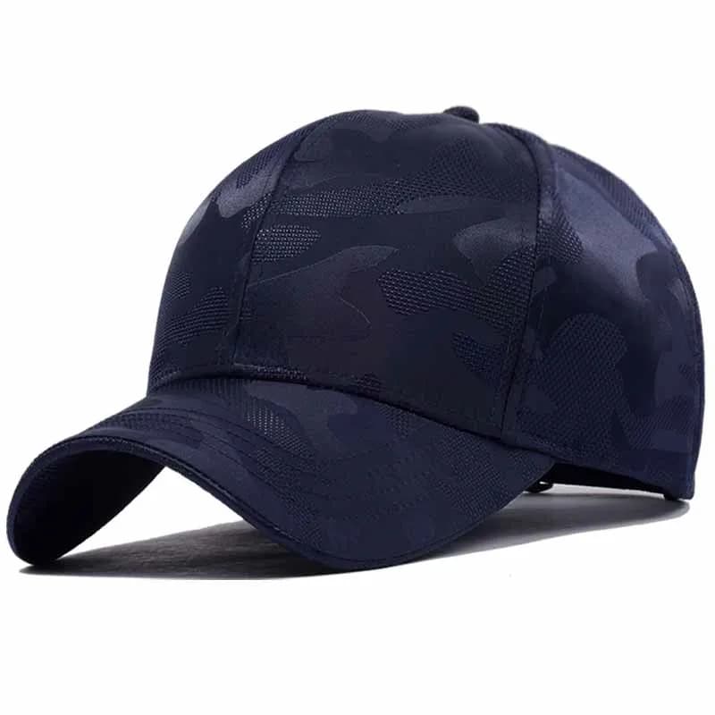 Casquette Baseball Tactique Camouflage Grande Taille - Homme Femme 56-66cm Pêche Sport