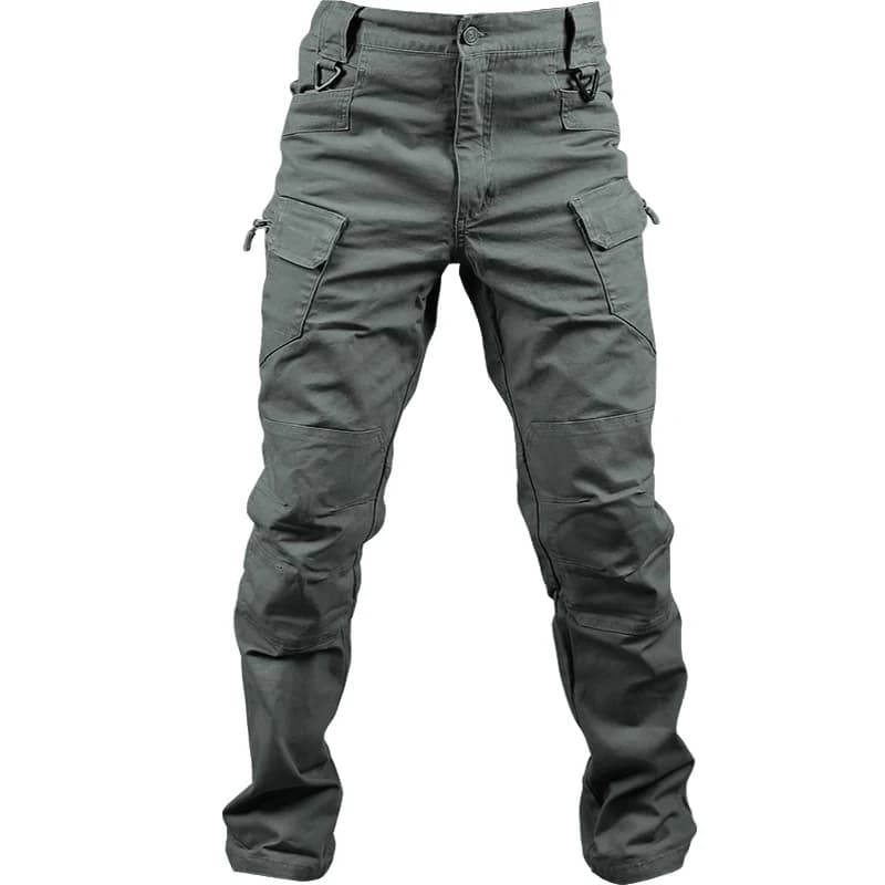 Pantalon tactique stretch coton militaire 100% pour homme - Pêche, randonnée, camping avec multiples poches