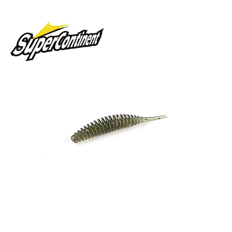 Vers souples Supercontinent Tanta 25mm x 100 pièces - appâts artificiels pour carpe et bar