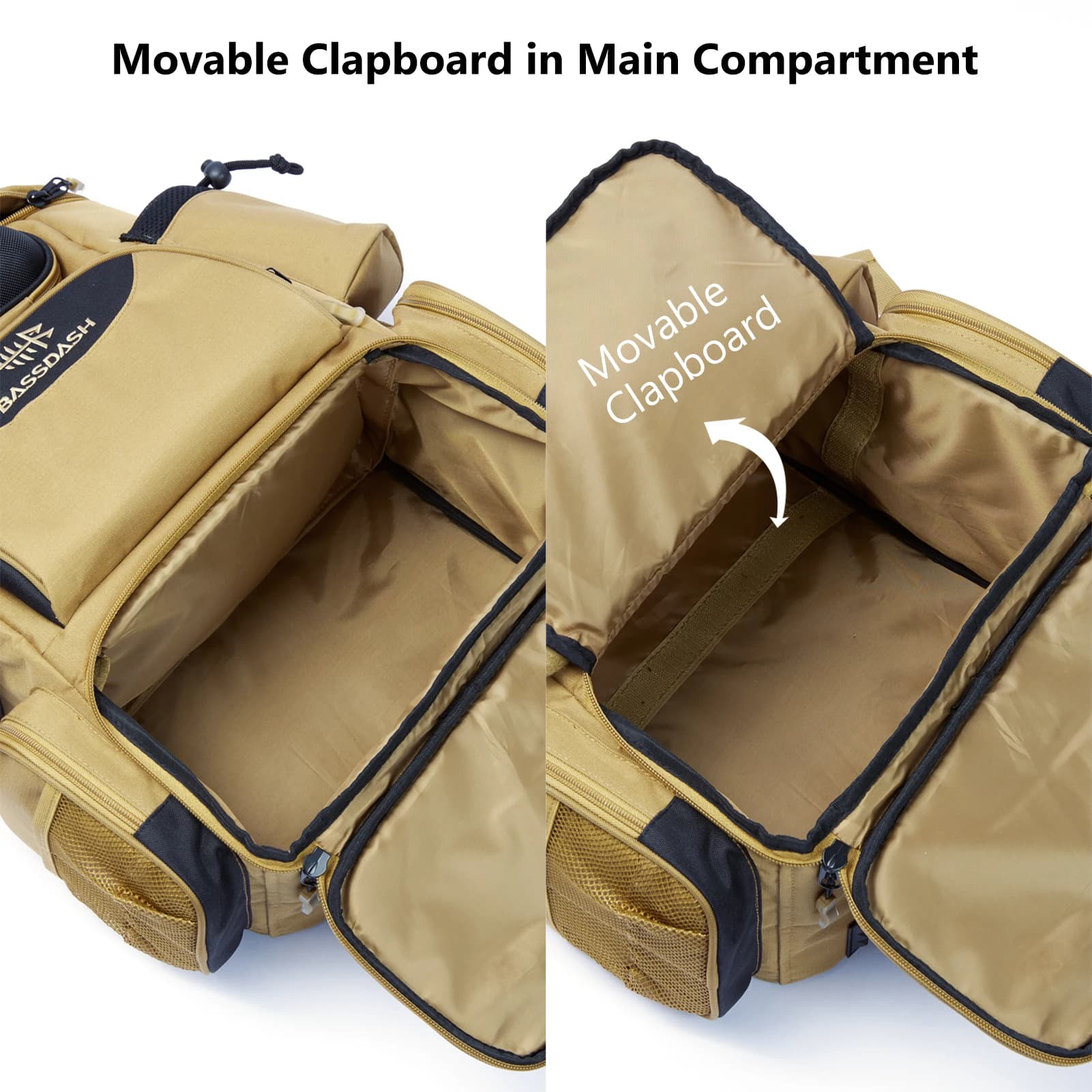 Sac pêche léger tactique multifonction boîte à leurres Bassdash rangement équipement pêche