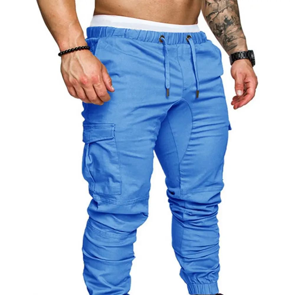 Pantalon jogging uni homme pour pêche streetwear - Style hip hop et confort pour pêche décontractée