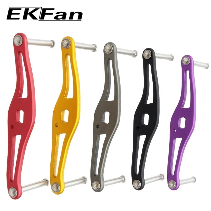 Plaque métal S-shaped 8*5mm pour poignée moulinet DIA & SHI 130mm - Accessoires pêche outils