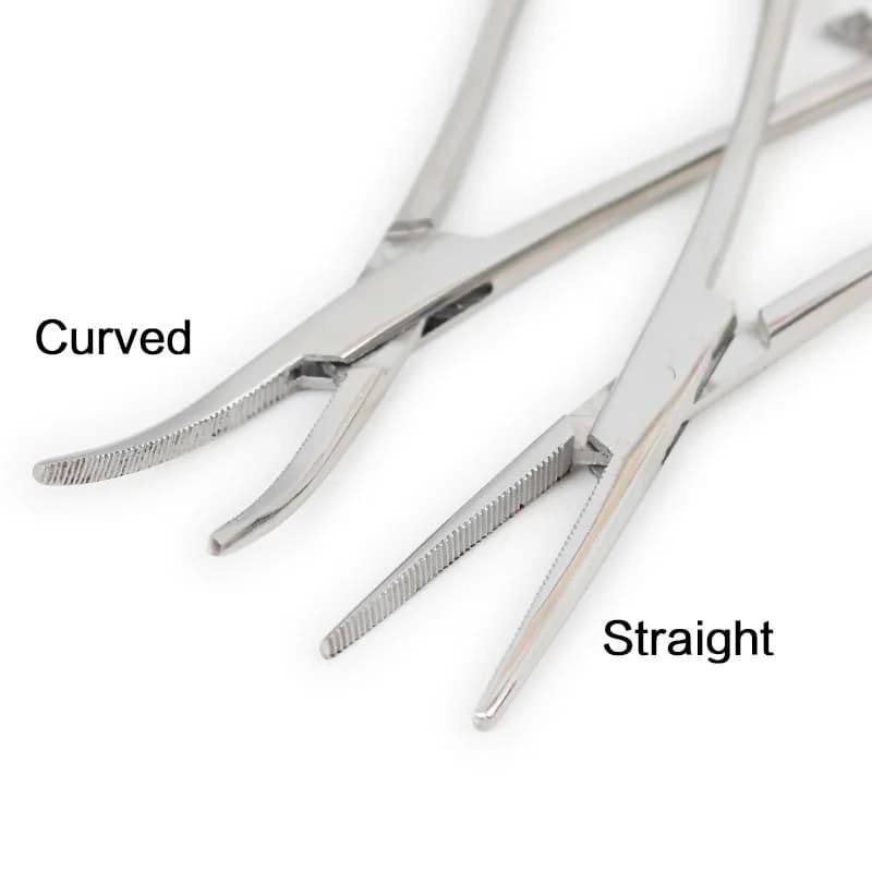 Pince coupe-fil pêche acier inoxydable 7 tailles décrocheur forceps ciseaux courbés outils accessoires