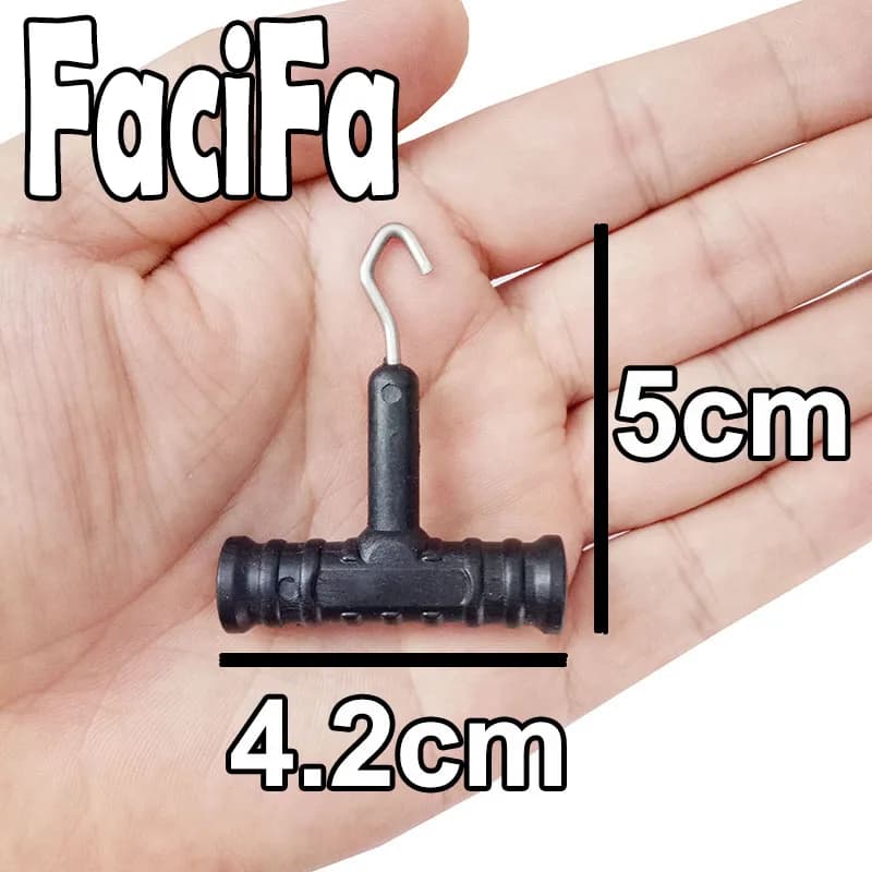 Outil nœud pêche carpe en acier inox - Matériel montage ligne accessoires carpe