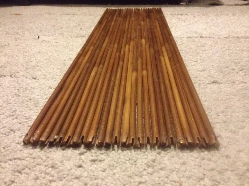 12 fûts flèches bambou qualité supérieure 80/84/90cm pour fabrication flèches artisanales pêche arc