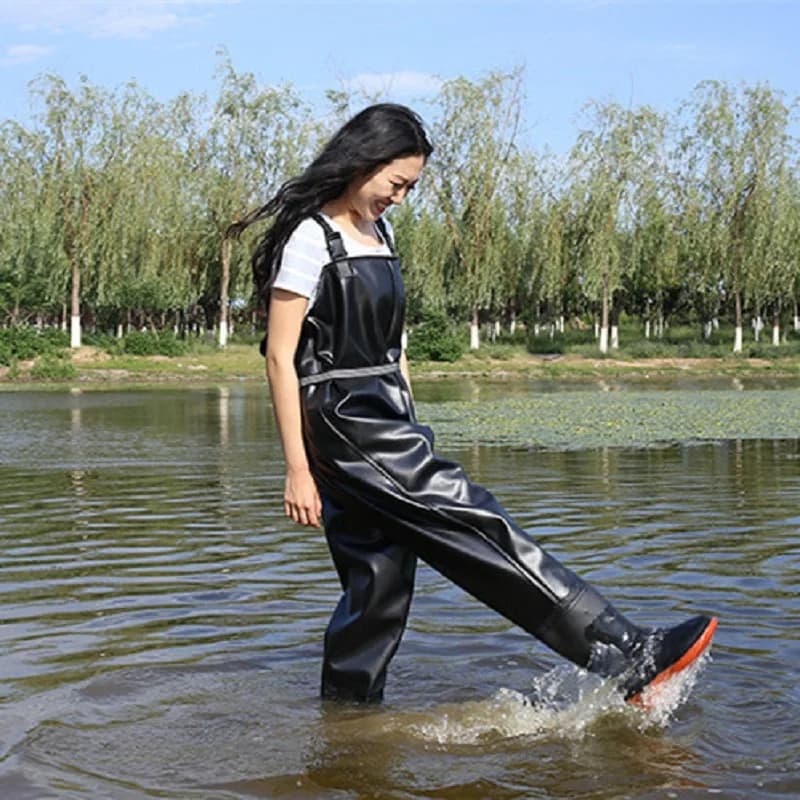 Bottes de pêche étanches et respirantes, waders cuissardes pour la pêche à gué et wading