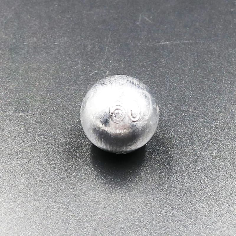5 plombs oeufs pour pêche de 2g à 30g - Poids plomb résistant déformation - Boîte split shot pour pêche précise