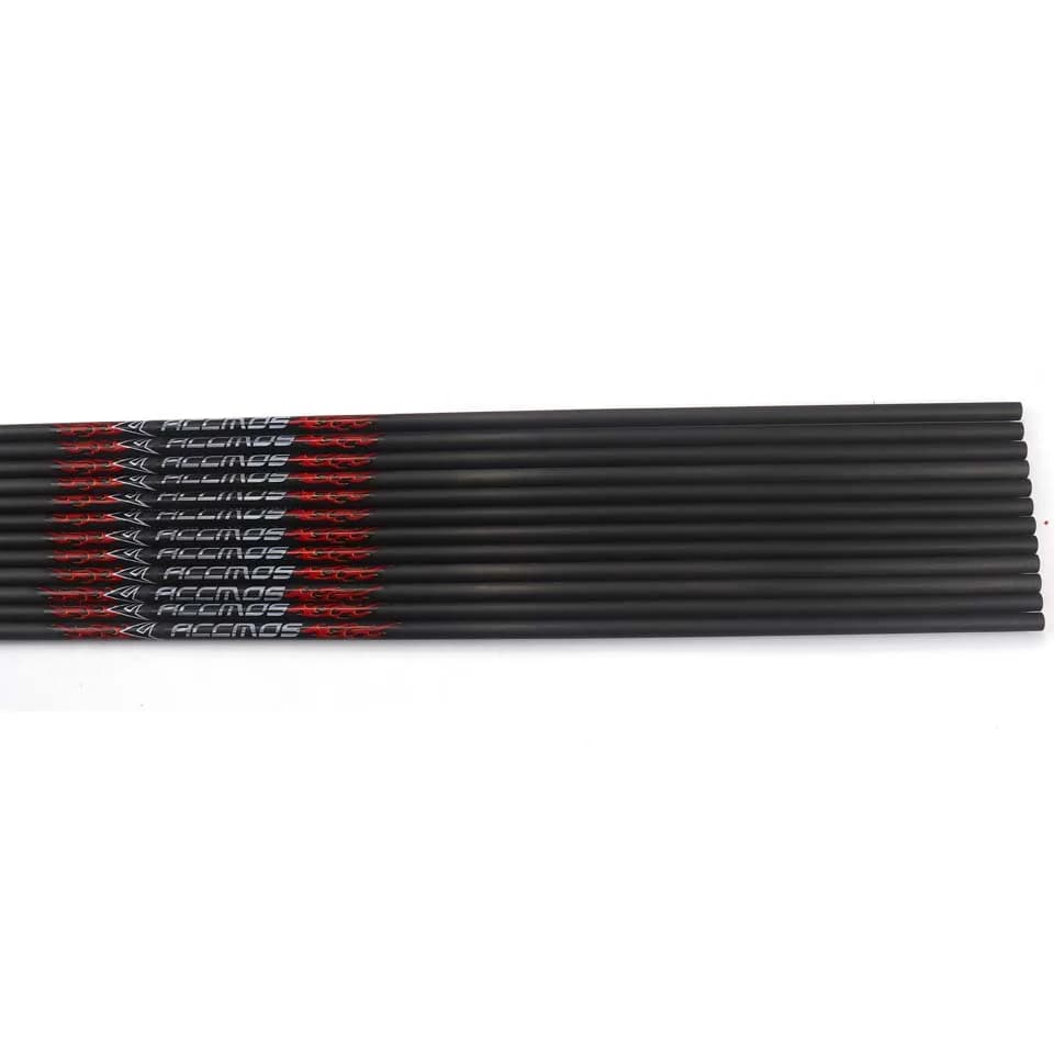 Fûts flèches carbone 32/33 pouces spine 300-700 - 6/12/18pcs pour chasse pêche archerie France