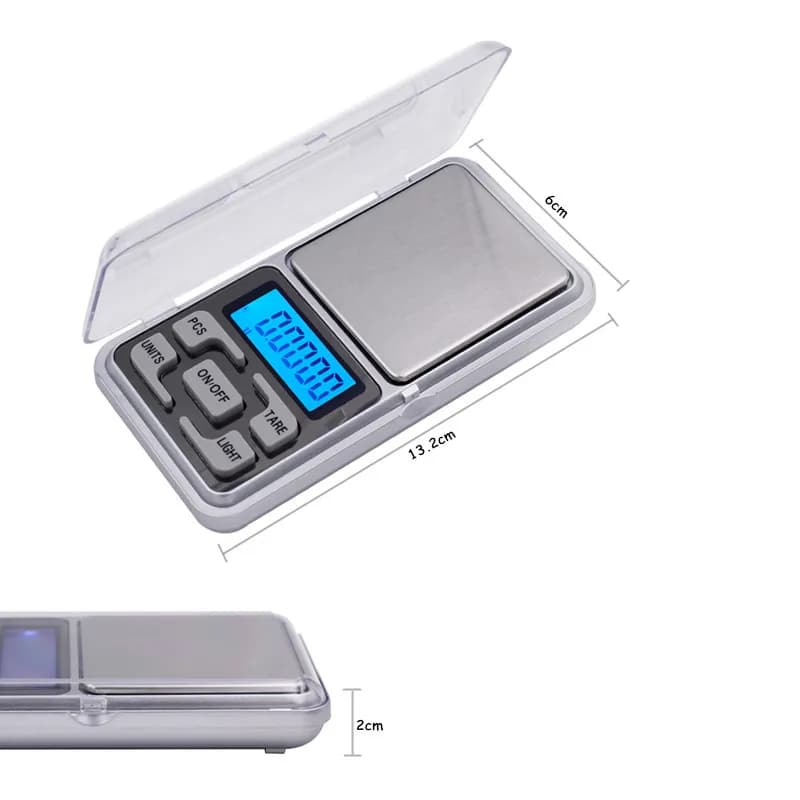 Balance pêche digitale 200g/0.01g - Balance portable précise pour appâts avec boîte retail