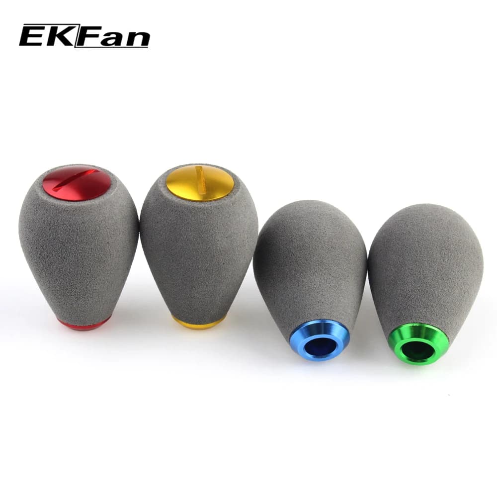 Poignée de moulinet EKFan en EVA gris pour roulements 7x4x2.5mm moulinets casting et spinning