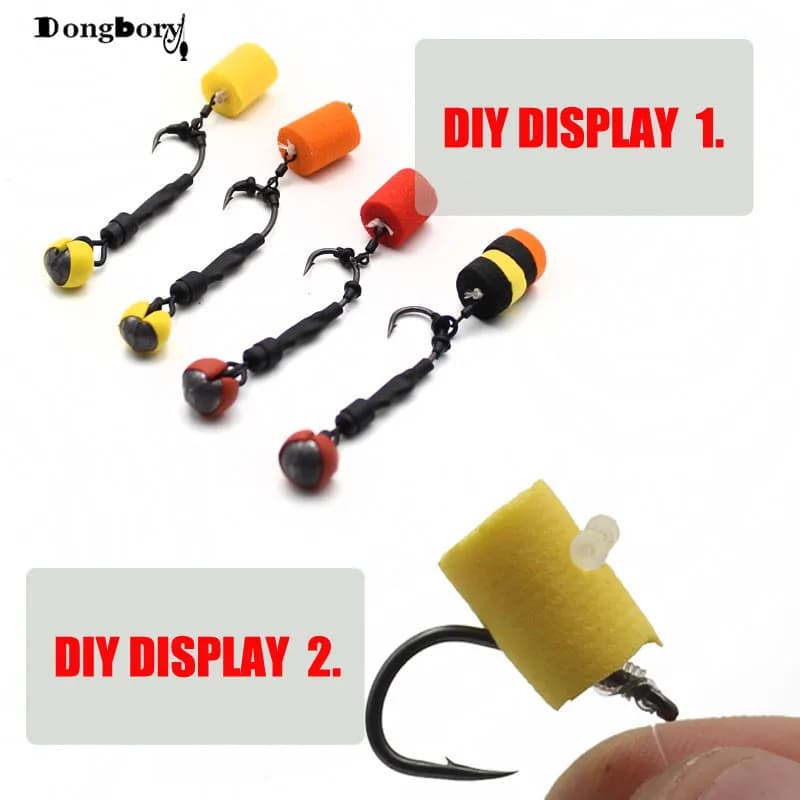 Appâts pop-up carpe boilies zig imitation mousse rig chod feeder pêche méthode