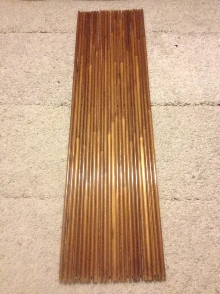 12 fûts flèches bambou qualité supérieure 80/84/90cm pour fabrication flèches artisanales pêche arc
