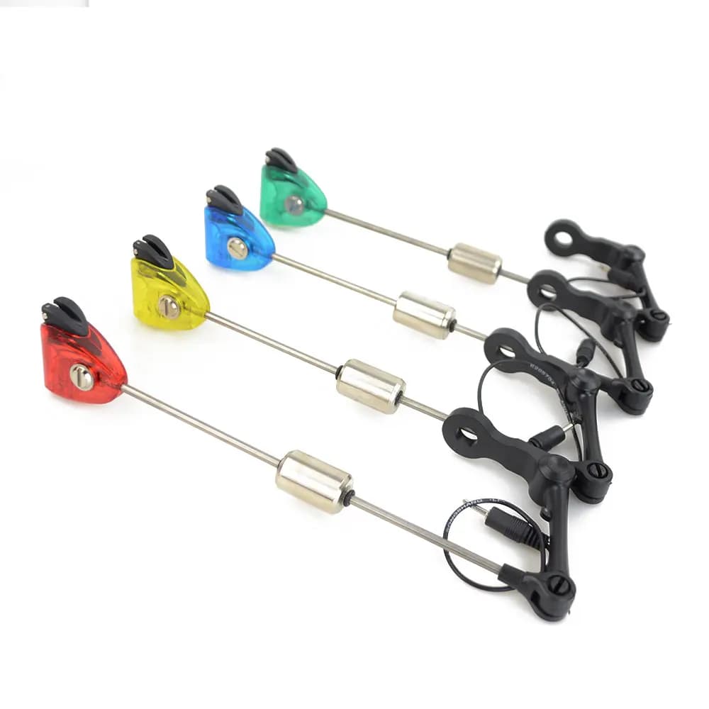 Alarme Swinger LED colorée pour pêche carpe avec indicateur lumineux - Accessoire pêche multicolore