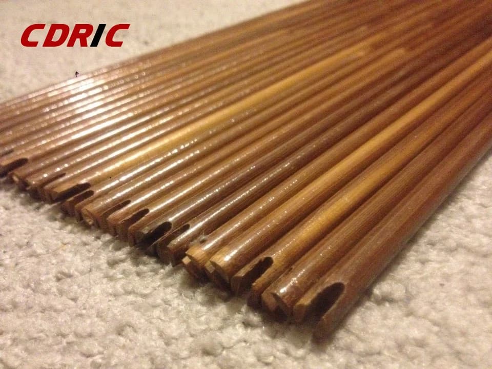 12 fûts flèches bambou qualité supérieure 80/84/90cm pour fabrication flèches artisanales pêche arc