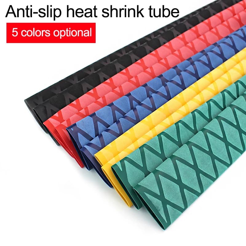 Gaine thermorétractable anti-dérapant canne pêche DIY isolation électrique 10 diamètres 1m
