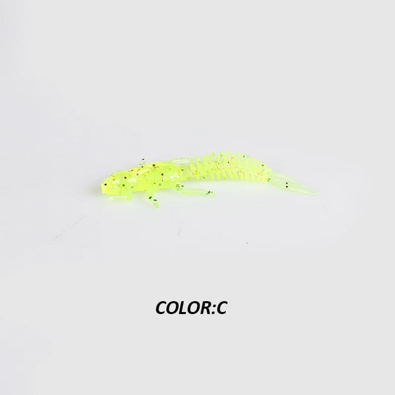 Leurre souple larve 6cm/5cm Reach Soft 2023 - appât silicone pour pêche en eau douce et carnassiers