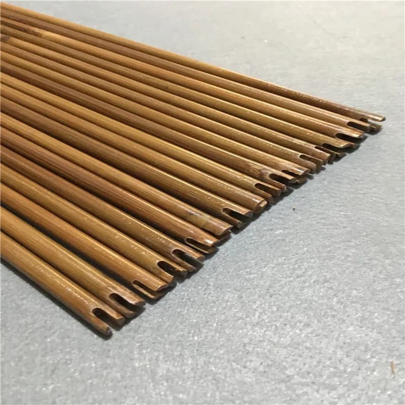 Fûts flèches bambou 80/84cm qualité premium - 12pcs pour fabrication flèches chasse pêche