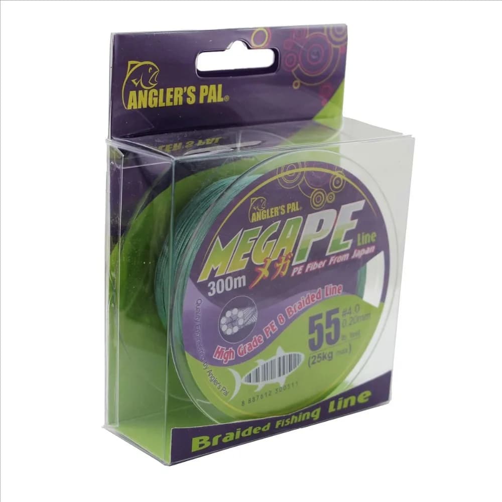 Ligne de pêche PE X8 multifilament Anglers Pal MEGA 300m/500m 8 brins tressée Japon équipement durable