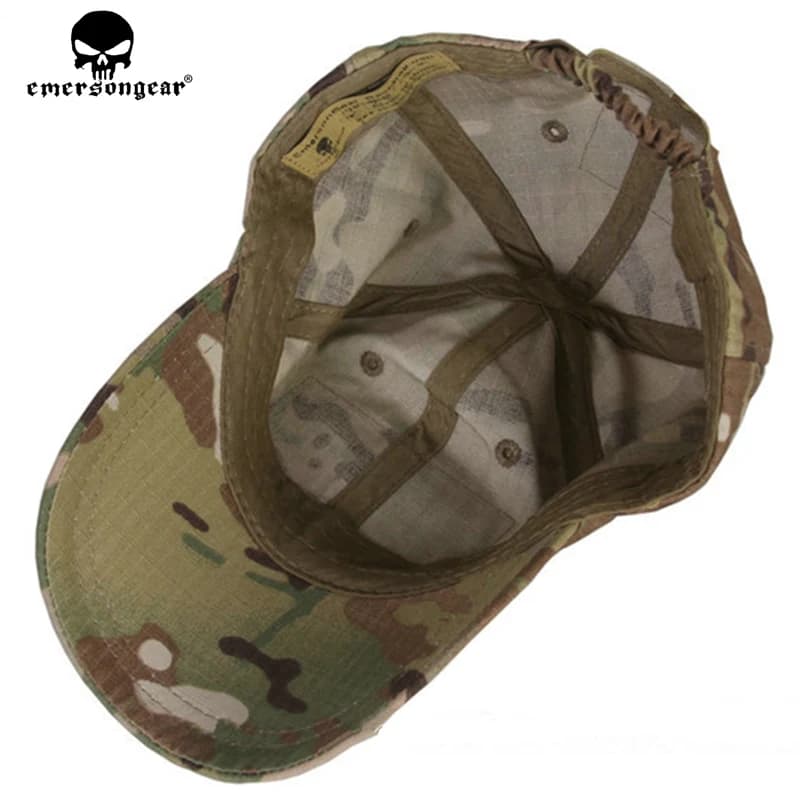 Casquette baseball Multicam EMERSON pêche tactique anti-frottement chasse camouflage