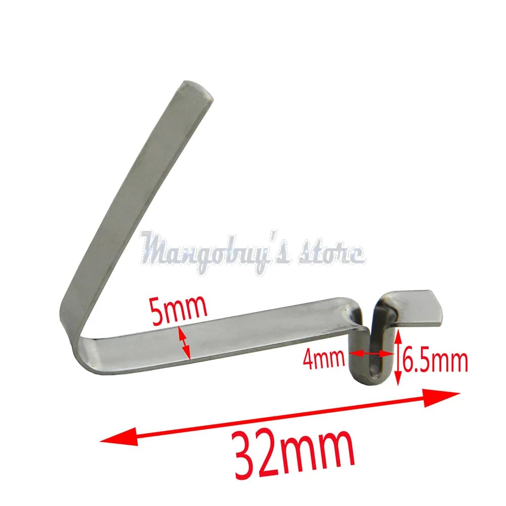 Boutons-pression creux pour pagaie kayak - 10 clips de 4 à 9mm accessoires bateau marine