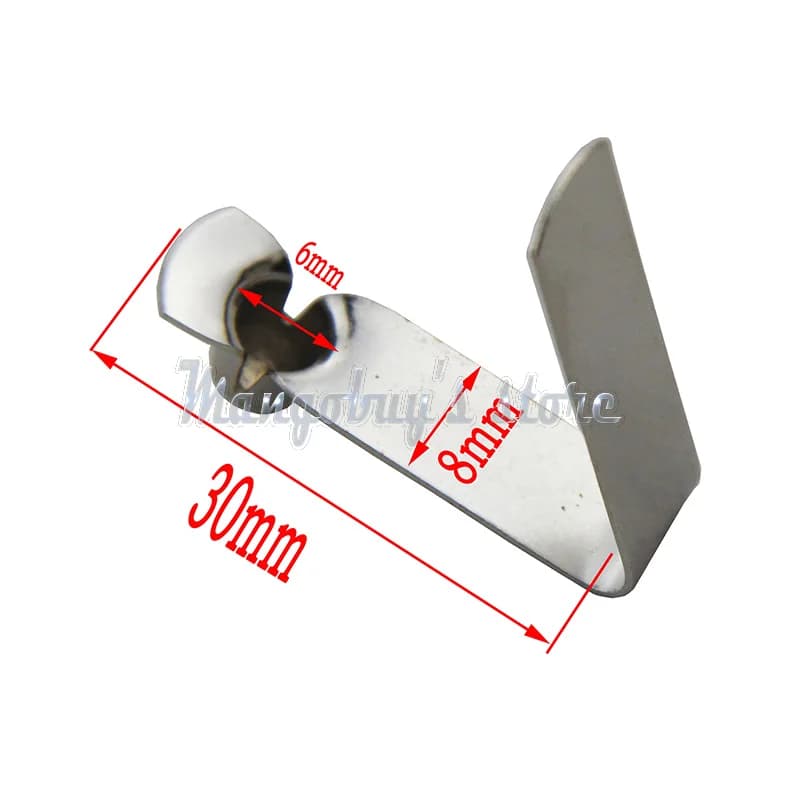 Boutons-pression creux pour pagaie kayak - 10 clips de 4 à 9mm accessoires bateau marine