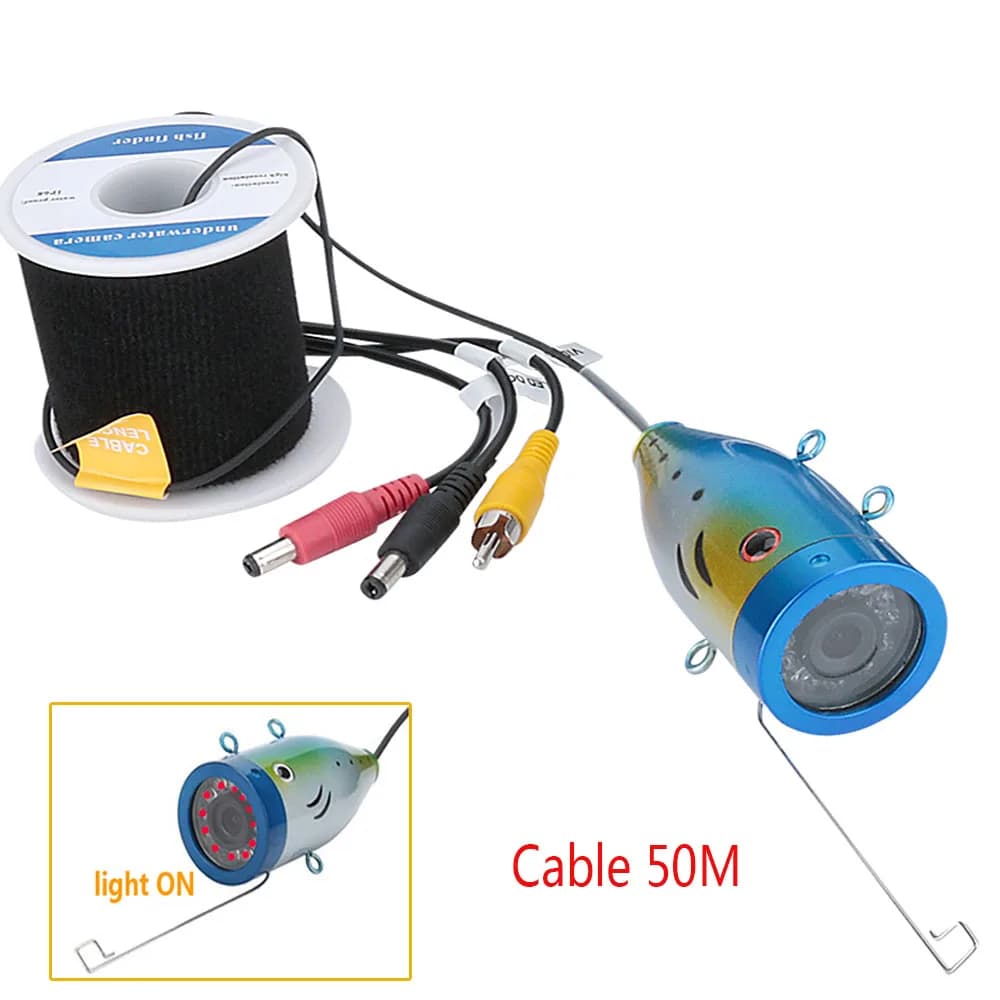 Caméra sous-marine sans fil MAOTEWANG avec enregistrement vidéo - Compatible iOS Android WiFi HD DVR pour pêche