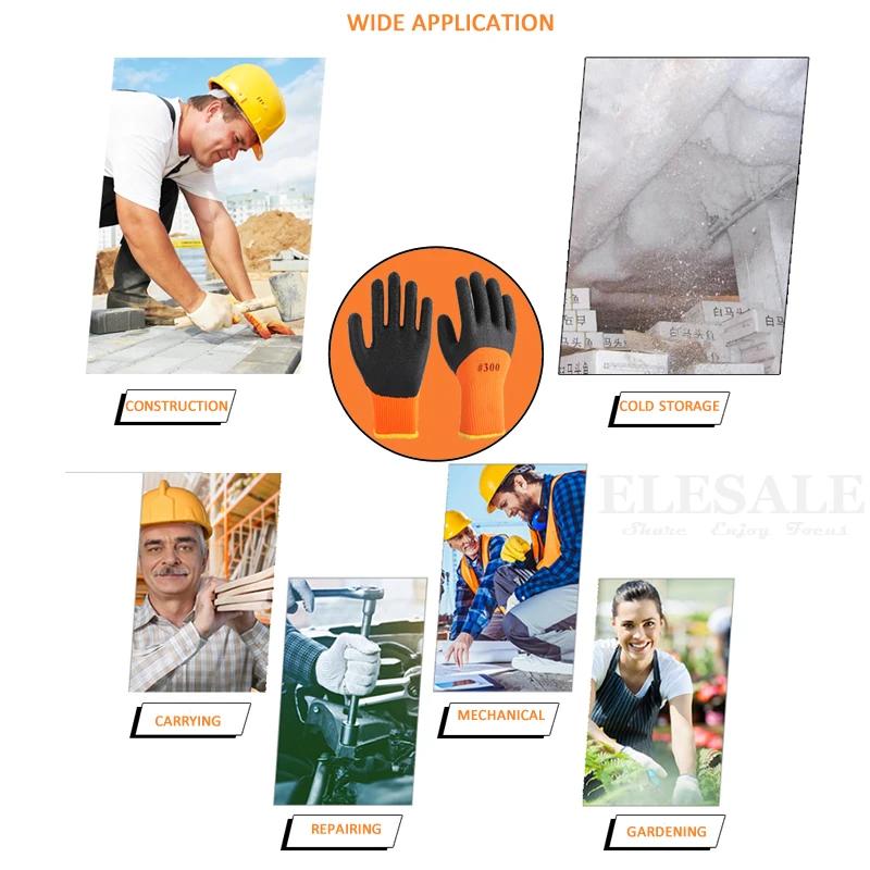 Gants de travail hiver étanches anti-dérapants pour pêche - Protection mains jardinage