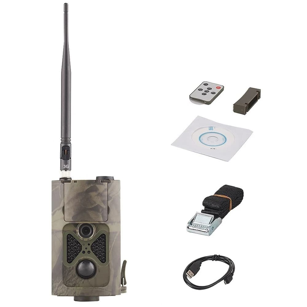 Caméra wildlife cellulaire 3G 0.5s trigger - Surveillance trail vision nocturne tracking MMS SMTP