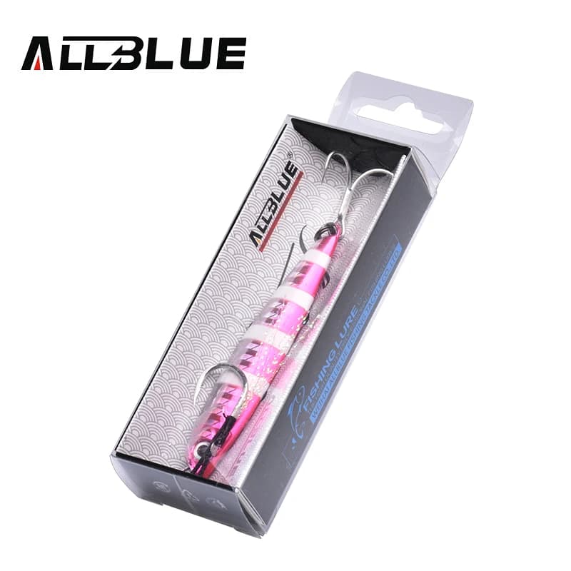 Cuillère de jigging ALLBLUE 20G/30G pour bar en mer - Leurre métallique casting rivage