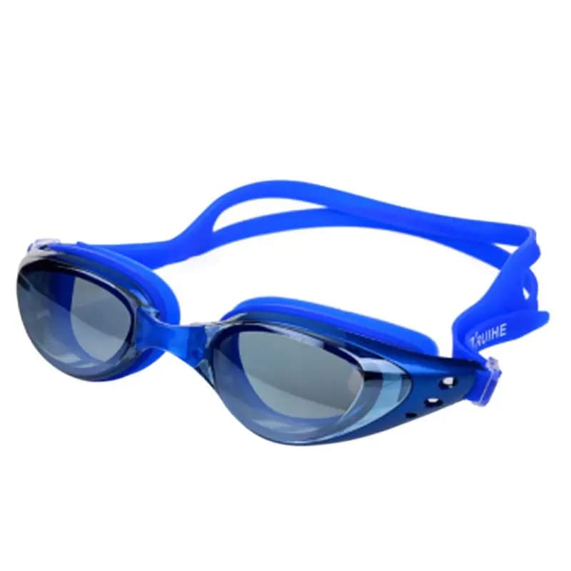 Lunettes de natation anti-buée professionnelles étanches réglables silicone piscine