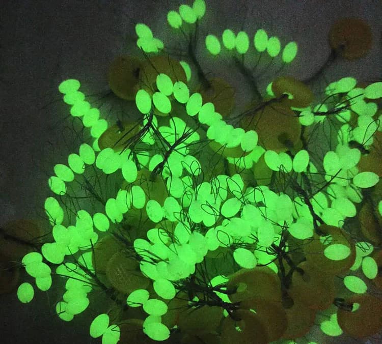 30 flotteurs lumineux mini ovales sept étoiles - Flotteurs Space Beans pour pêche facile