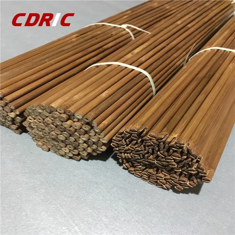 Fûts flèches bambou 80/84cm qualité premium - 12pcs pour fabrication flèches chasse pêche