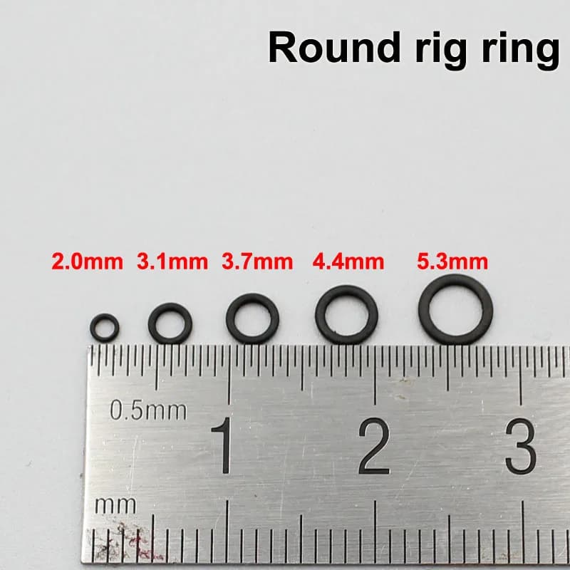 50 anneaux de connexion pour bouillettes carp fishing - Accessoire terminal pour method feeder