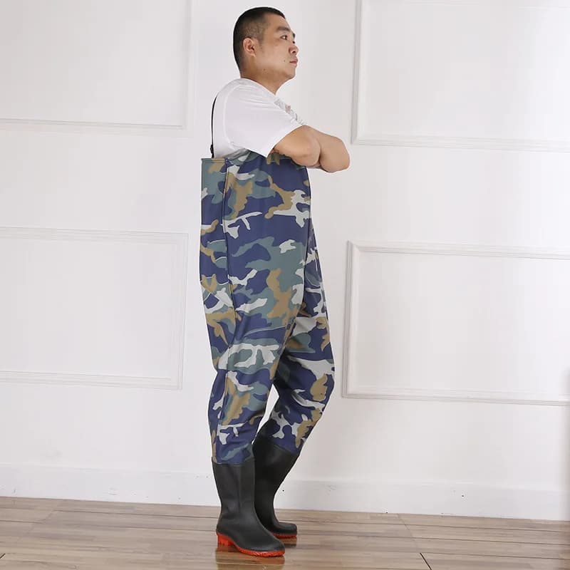 Bottes de pêche étanches et respirantes, waders cuissardes pour la pêche à gué et wading