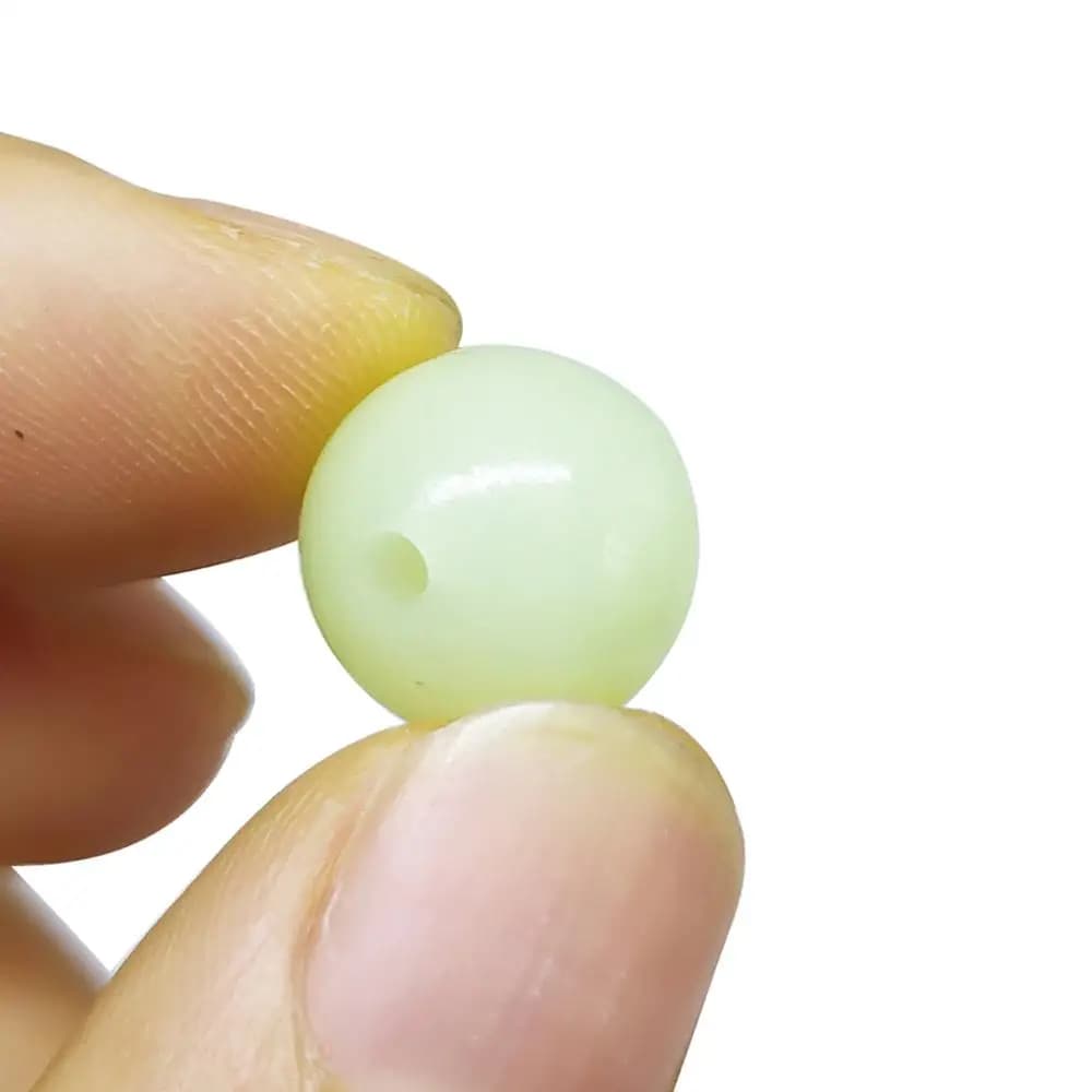 100 perles souples lumineuses pour montages - Stoppers 3-12mm pour hair rig et accessoires de pêche
