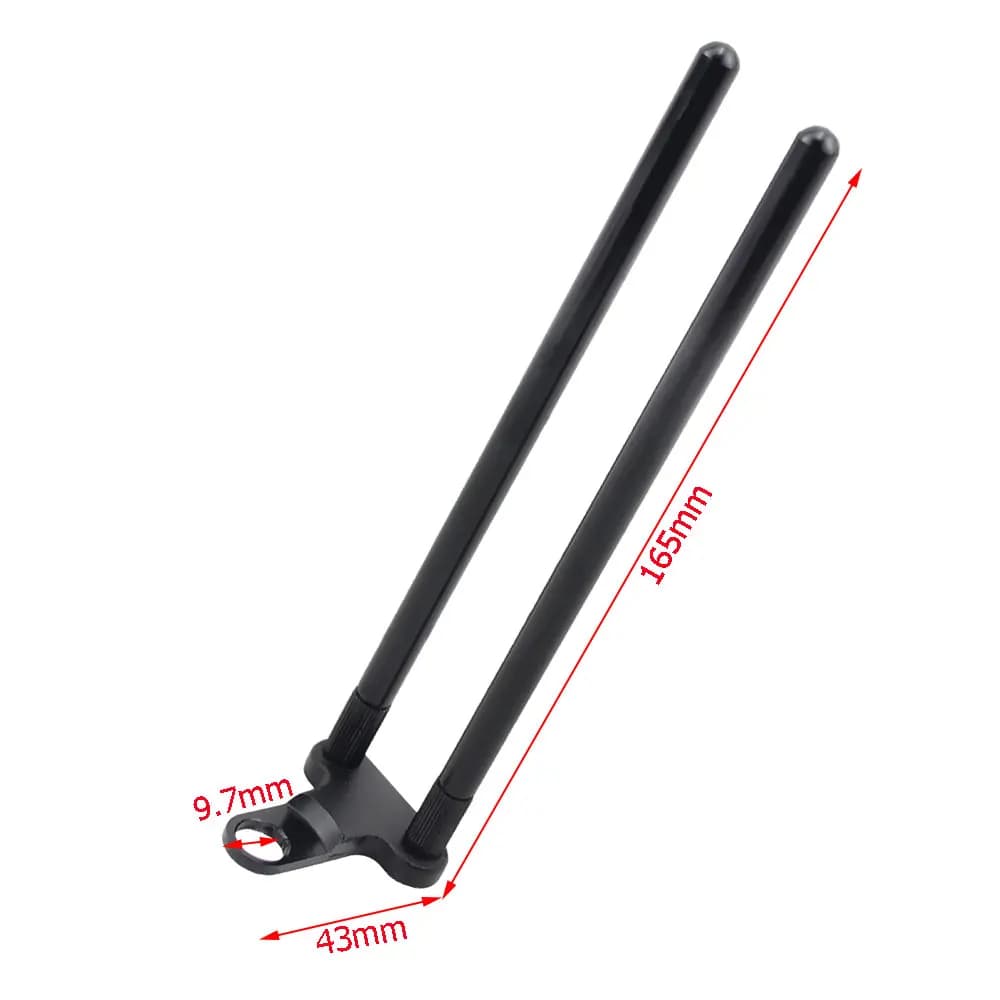 Barres anti-accrochage en aluminium pour alarmes de touche pêche carpe - Support de canne accessoire carpe