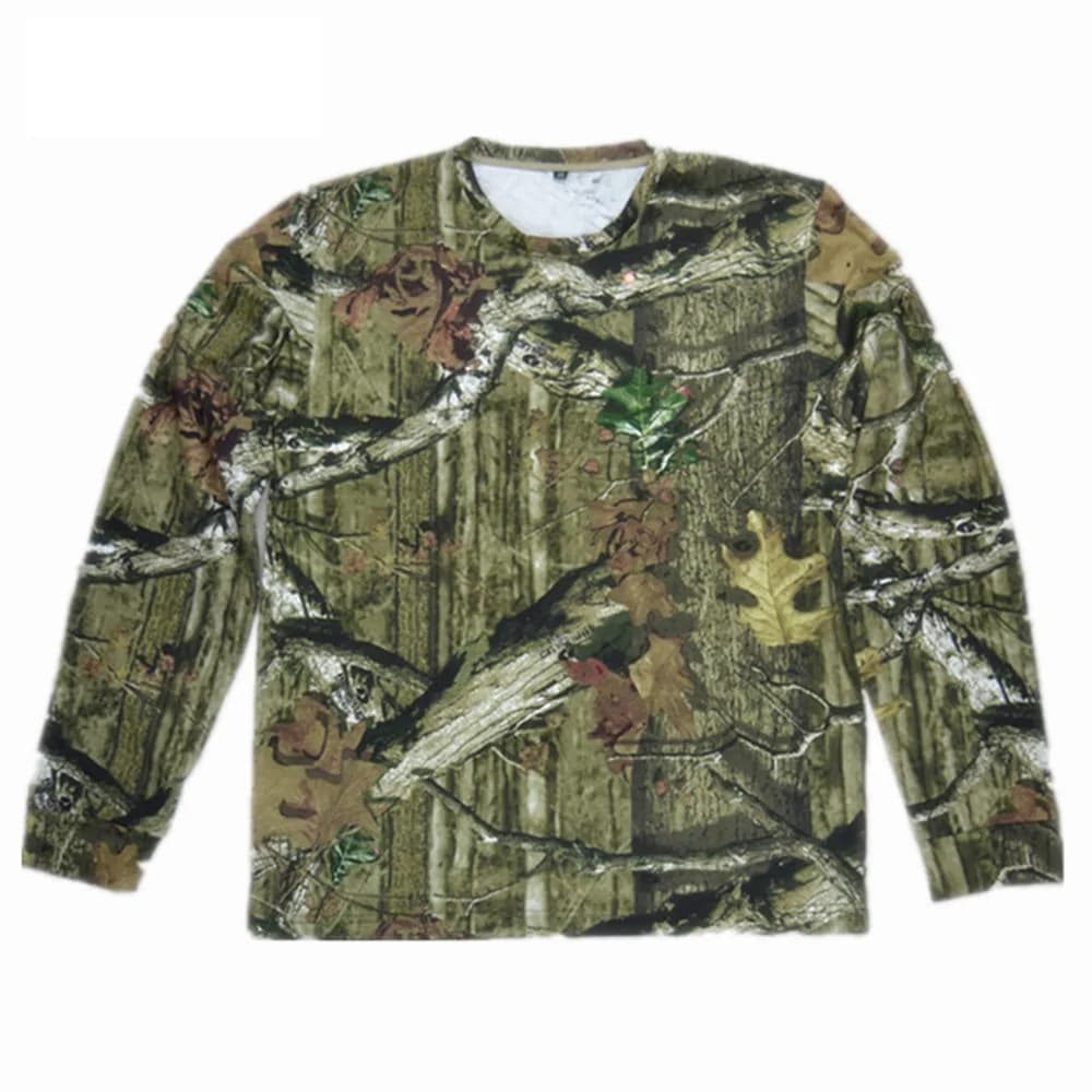 Combinaison pêche printemps été camouflage bionique Ghillie respirant manches longues jungle