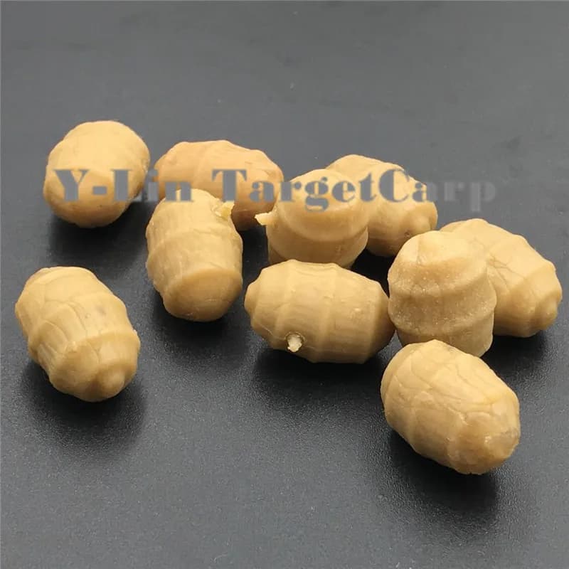 20 appâts flottants tiger nut pour carpe - pellets artificiels pop up baits techniques