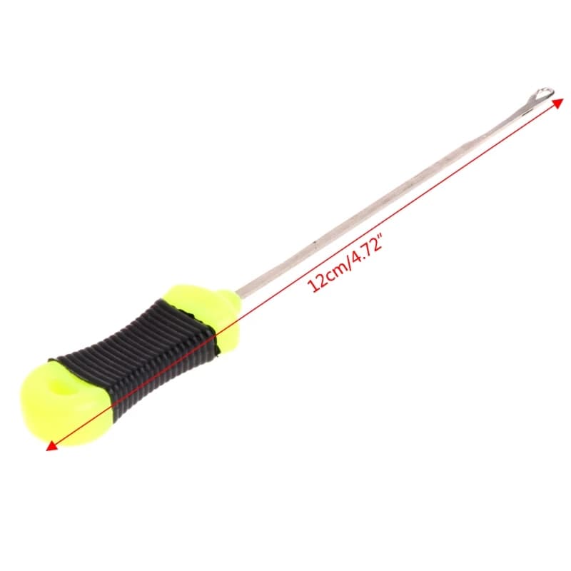 Aiguille à boilies pour montage hair rig pêche à la carpe avec chargement d'appâts facile