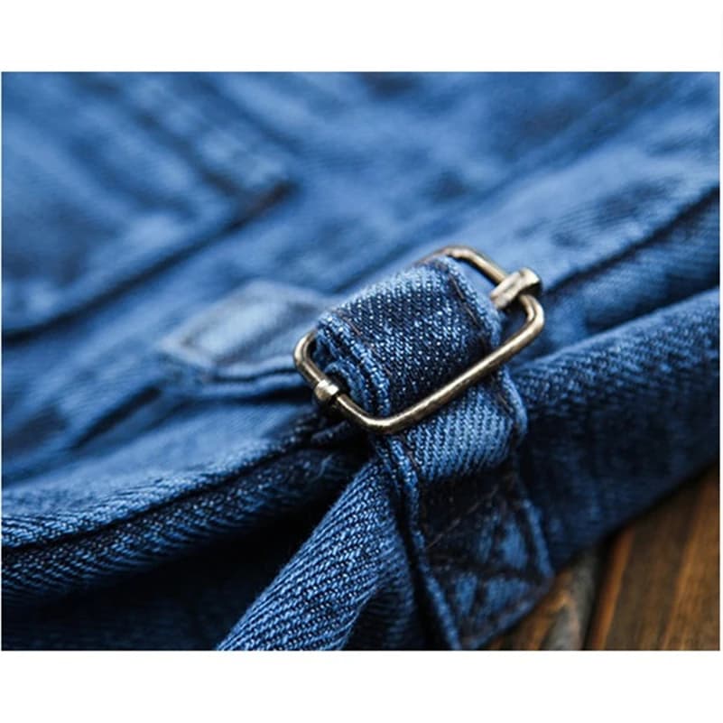 Veste sans manches homme en denim bleu foncé, taille plus XL à 5XL, multi-poches
