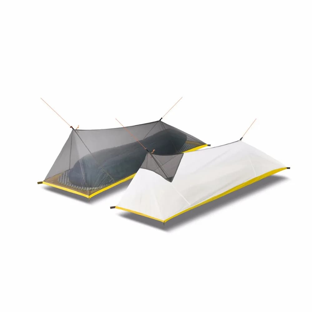 Tente 1 personne ultralégère 260g été mesh moustiquaire ventilation pour pêche randonnée camping solo trekking